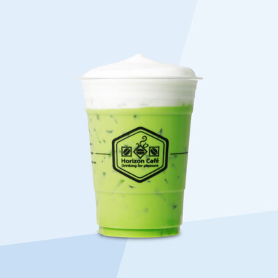 Iced Green Milk Tea